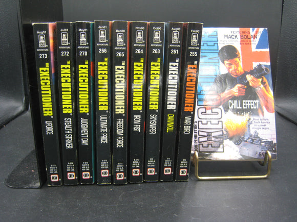 The Executioner 10-Book Bundle #2 (Used Mass Market Paperbacks) - Don Pendleton