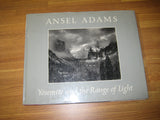 Ansel Adams: Yosemite and the Range of Light (Used Signed Hardcover) - Ansel Adams, Paul Brooks (Introduction)