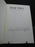 Fox Two: America's First Ace in Vietnam (Used Signed Paperback) - Randy Cunningham, Jeff Ethel