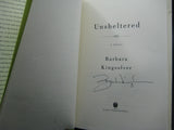 Unsheltered (Used Hardcover, 1st Edition, Signed Copy) - Barbara Kingsolver