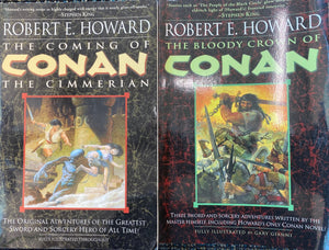 Volumes 1 & 2 of the 3-volume Conan series (Used Paperback) - Robert E. Howard