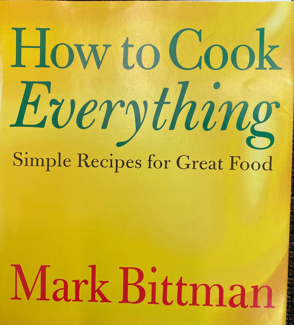 How to Cook Everything (Used Hardcover, 944 pages) - Mark Bittman