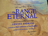 The Range Eternal - Louise Erdrich, Steve Johnson (Signed, 1st Ed, 1st Printing, Hardcover)