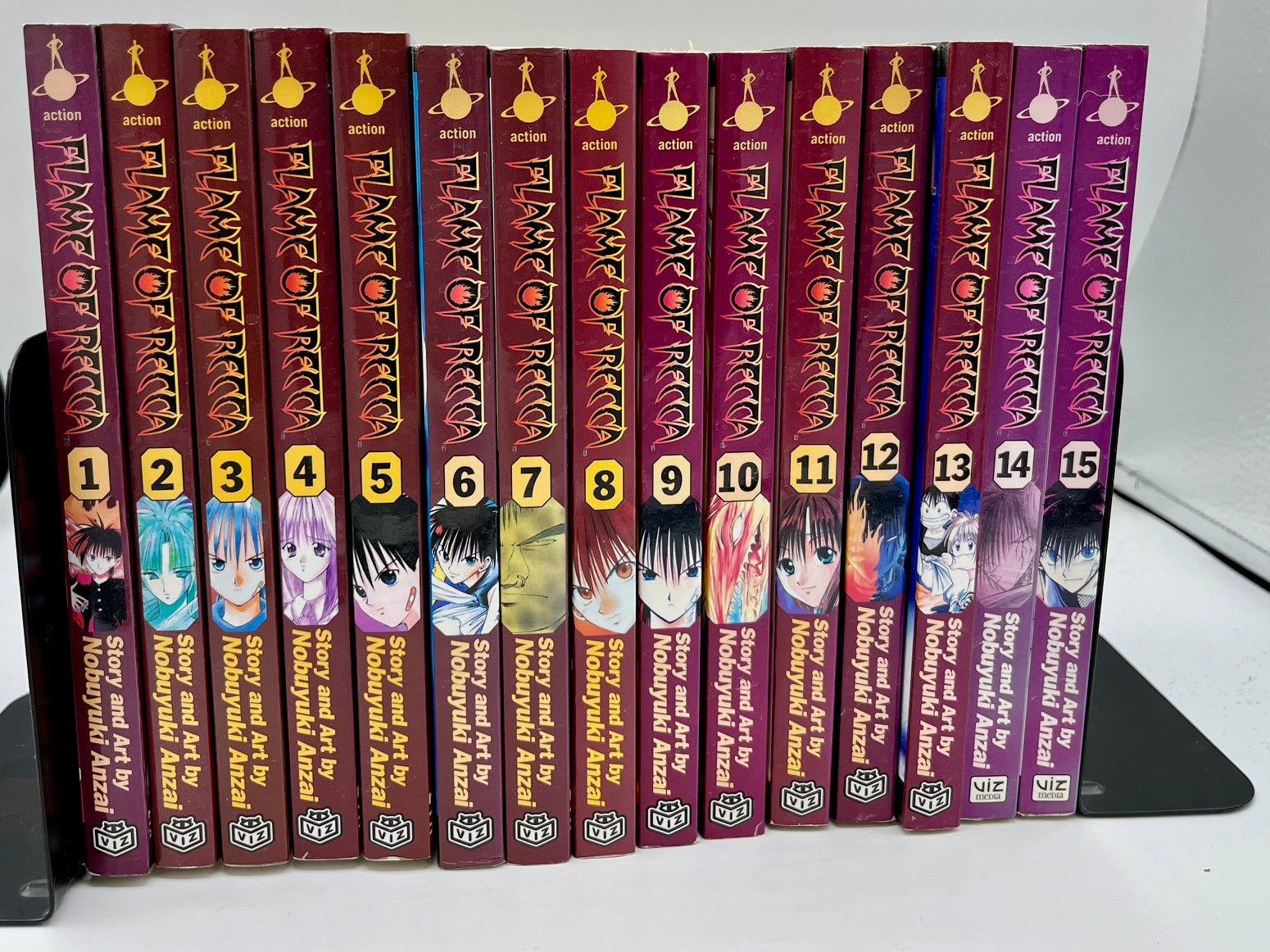 Flame of Recca Manga lot set Vol 1 - 13 in store English