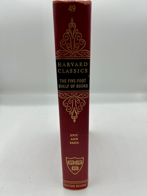 Harvard Classics: Epic and Saga (1963, Vintage Leatherette Hardcover)