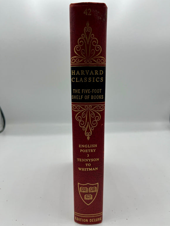Harvard Classics: English Poetry 3, Tennyson to Whitman (1963, Vintage Leatherette Hardcover)