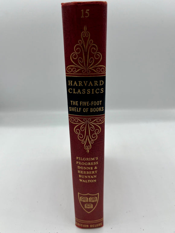 Harvard Classics: Pilgrim's Progress (1963, Vintage Leatherette Hardcover) - Donne & Herbert Bunyan Walton