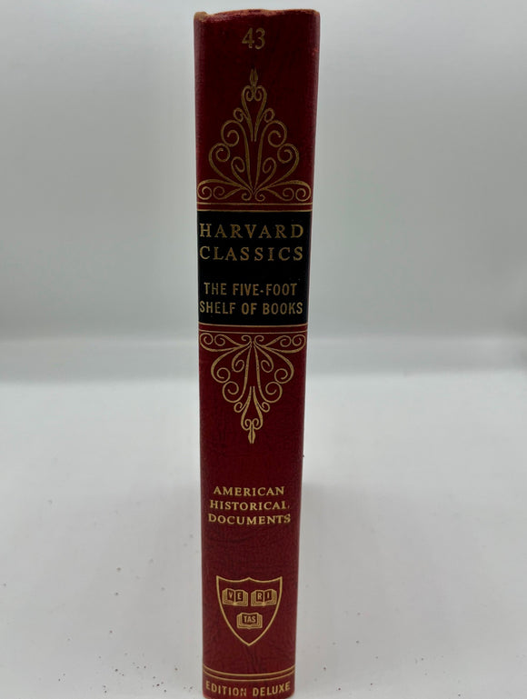 Harvard Classics: American Historical Documents (1963, Vintage Leatherette Hardcover)