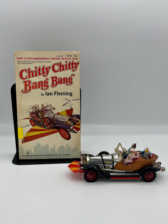 Vintage Diecast Corgi Chitty Chitty Bang Bang Car Plus Paperback by Ian Fleming