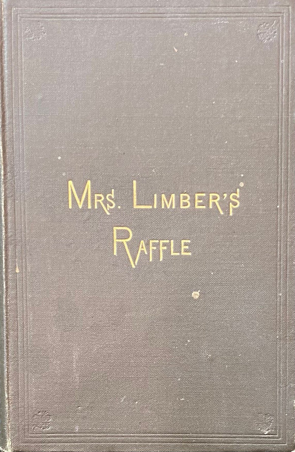 Mrs. Limber's Raffle Or A Church Fair and Its Victims (Used Hardcover) - Vintage