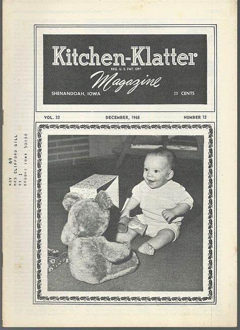 Kitchen-Klatter Magazine Bundle (Lot of 14, 1952-69)