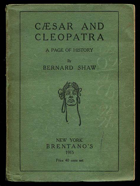 Caesar and Cleopatra: A Page of History (Used paperback) - Bernard Shaw