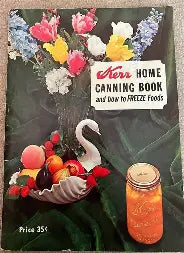 Kerr Home Canning Book and how to Freeze Foods (Used Paperback) - Ruth Kerr