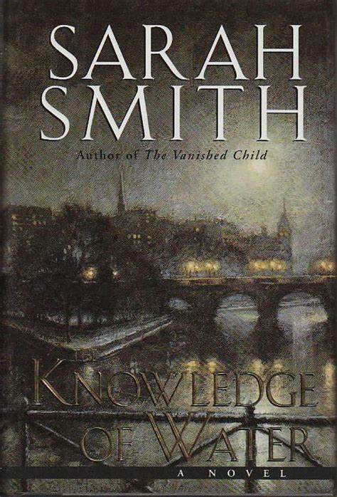 Vanished Child #2 The Knowledge of Water (Used Hardcover) - Sarah Smith