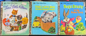 Set of 3 Little Golden Books (Used Hardcovers)