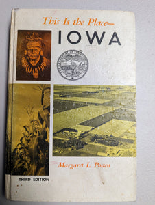 This Is The Place - Iowa (Used Hardcover) - Margaret L. Posten (1975)