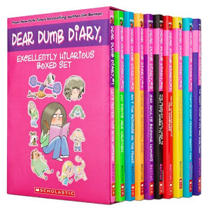 Dear Dumb Diary Excellently Hilarious Boxed Set (Used Paperbacks) - Jim Benton
