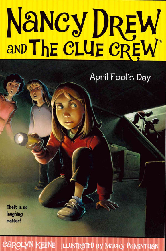 Nancy Drew and The Clue Crew April Fool's Day/Treasure Trouble (Used Paperback) - Carolyn Keene