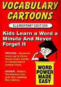 Vocabulary Cartoons: Building an Educated Vocabulary With Visual Mnemonics (Used Paperback) - Sam Burchers