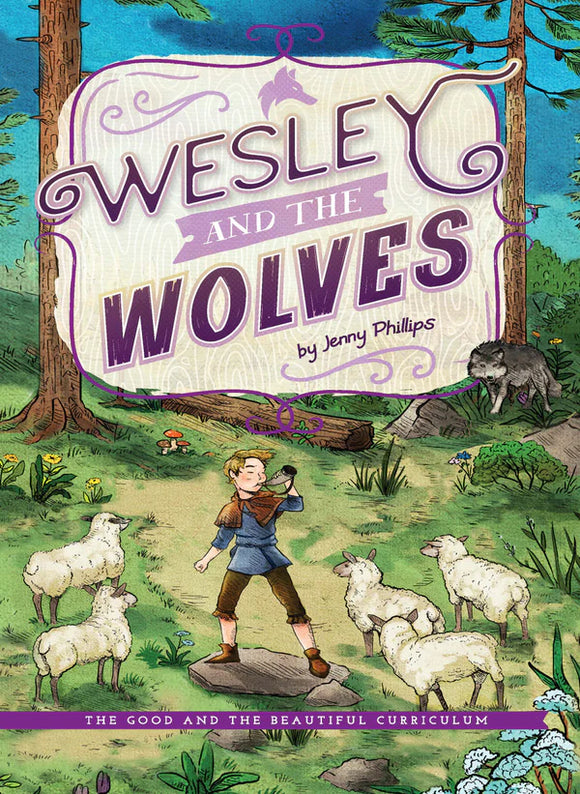 Wesley and the Wolves (Used Hardcover) - Jenny Phillips