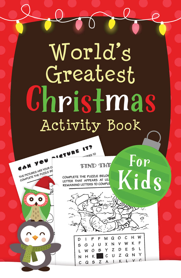 The World's Greatest Christmas Activity Book for Kids (Used Paperback) - Ken Save