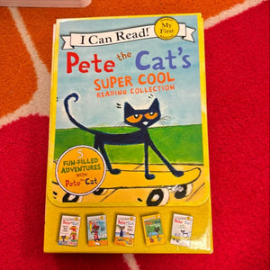 Pete the Cat's Super Cool Reading Collection Box Set (Used Paperbacks)