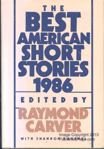 The Best American Short Stories 1986 (Used Paperback) - Raymond Carver (Editor)