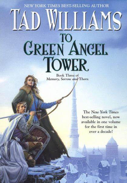 To Green Angel Tower Parts 1 & 2 (Lot of 2 Used Paperbacks) - Tad Williams