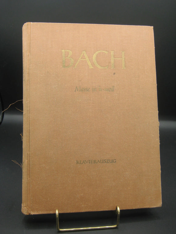 Mass in B Minor Vocal Score (Used Hardcover) - Johann Sebastian Bach, Gottfried Müller (Arranger)