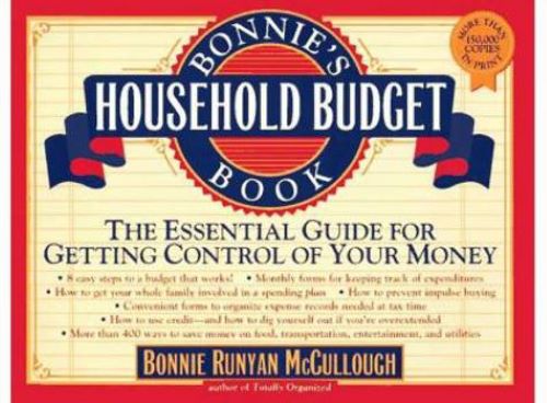 Bonnie's Household Budget Book: The Essential Guide for Getting Control of Your Money (Used Paperback) - Bonnie Runyan McCullough