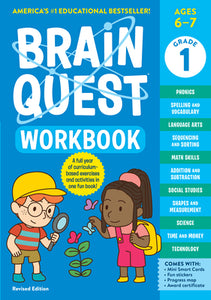 Brain Quest Workbook: 1st Grade Revised Edition (Used Paperback) - Workman Publishing, Lisa Trumbauer (Contributor)