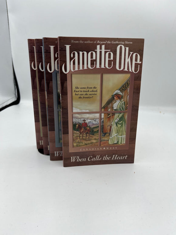 Canadian West #1-4 Bundled Lot - Janette Oke (4 books)