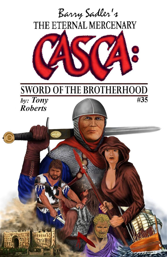 Casca: Sword of the Brotherhood #35 (Used Paperback) - Barry Sadler, Tony Roberts