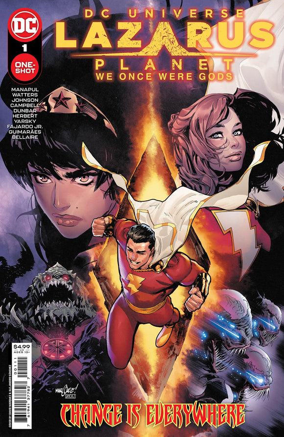 DC Universe Lazarus Planet One Shots (Lot of 4 Single Issue Comics)
