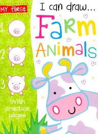 I Can Draw....Farm Animals (Used Paperback) - Make Believe Ideas