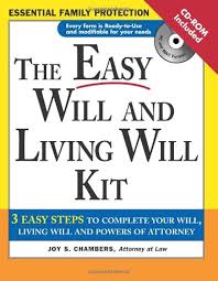 The Easy Will and Living Will Kit (Used Paperback) - Joy S. Chambers