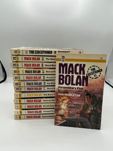 Mack Bolan: The Executioner Bundled Lot #6 - Don Pendleton (13 Used Paperbacks)