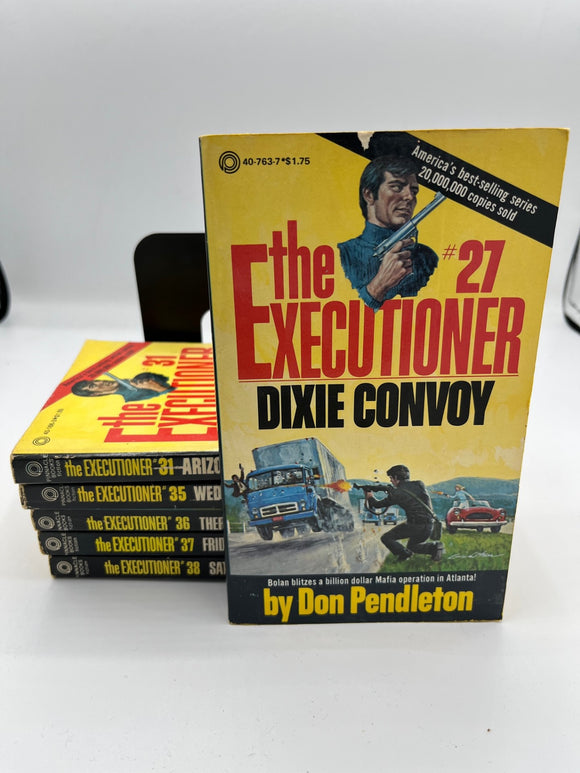 The Executioner Bundled Lot #4 - Don Pendleton (6 Used Paperback Books)