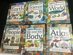 Explore and Learn Bundle (Lot of 6 Used Hardcovers, 2005) - Southwestern