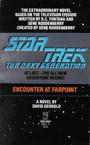 Star Trek The Next Generation: Encounter at Farpoint - David Gerrold (Vintage Paperback, 1987)