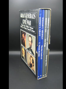 Great Generals of the Civil War: 4 Volumes (Used Hardcovers, Boxed Set) - F. Norton Booth, Marsha Landreth, Ian Hogg, Bronwyn Mills