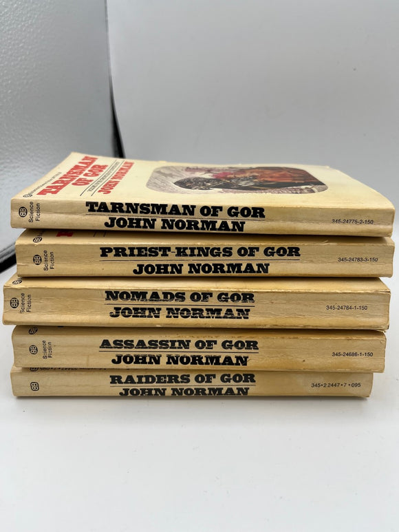 John Norman Bundled Lot #2 (5 Used Books)