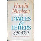 Harold Nicolson: Diaries & Letters 1930-1939 (Used Hardcover) - Harold Nicolson, edited by Nigen Nicolson