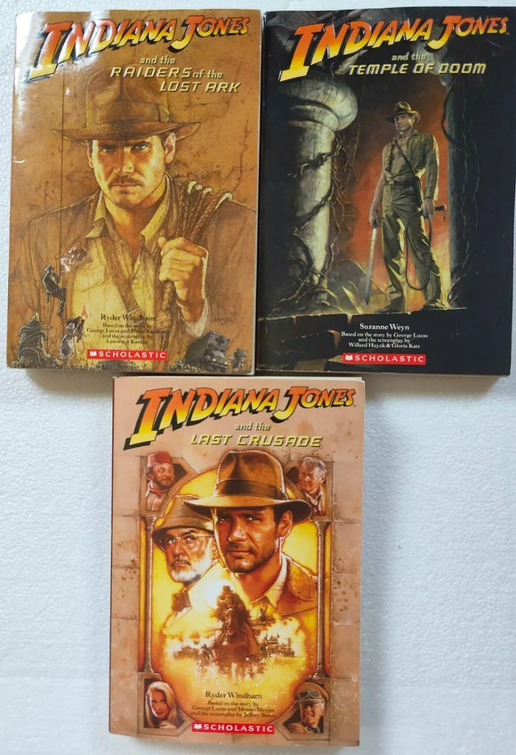 Indiana Jones Bundle (Used Paperbacks) - Suzanne Weyn