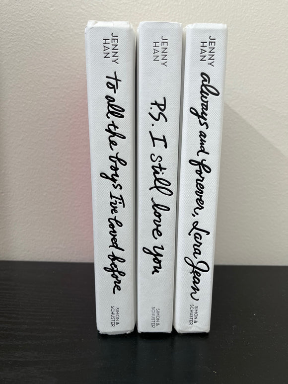 To All the Boys Trilogy Bundle - Jenny Han (Lot of 3 Hardcovers, No Dust Jackets)