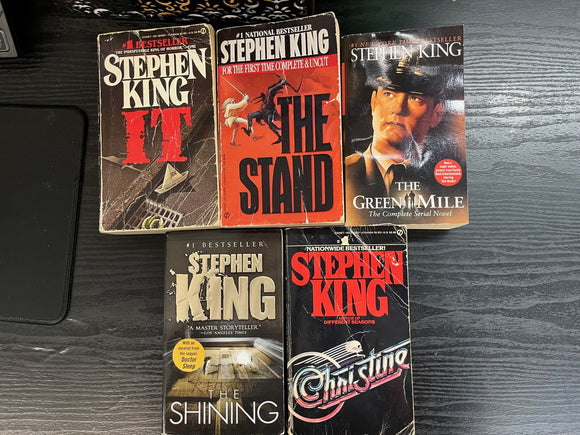Stephen King Collection 5 Books Box Set - Fiction - Paperback