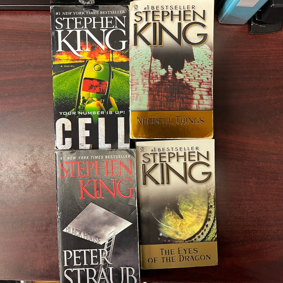 Stephen King Bundle #2 (Lot of 4 Used Paperbacks)