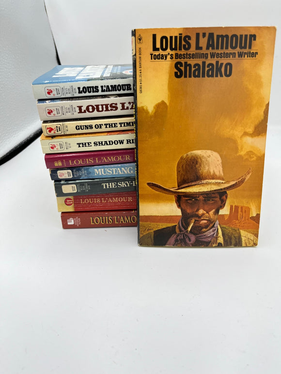 Louis L'Amour Bundle #4 (Lot of 10 Vintage Paperbacks)
