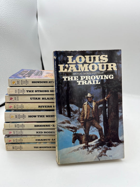 Louis L'Amour Bundle #1 (Lot of 10 Vintage Paperbacks)