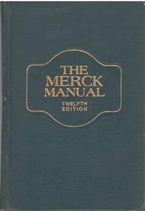 The Merck Manual of Diagnosis and Therapy, 12th Edition (Used Hardcover) - David N. Ho (Editor)lvey